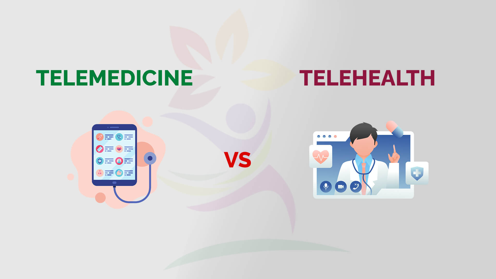 telemedicine vs telehealth