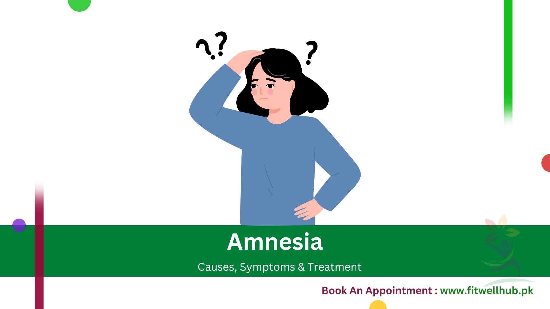 A confused girl experiencing memory loss, depicting the effects of amnesia