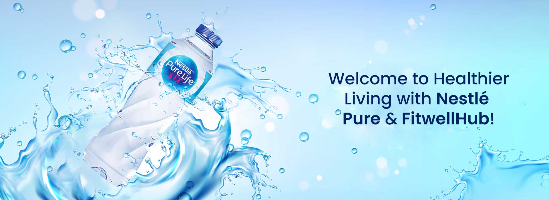 Healthier living Nestlé-Pure & fitwellhub